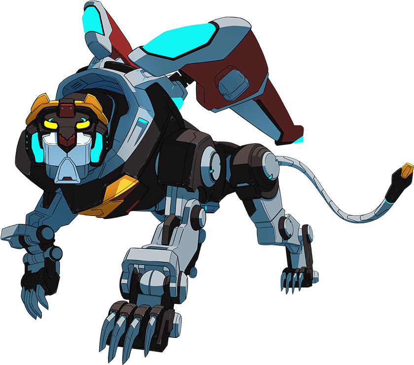 Black Lion - Voltron Lions As Humans (859x761), Png Download