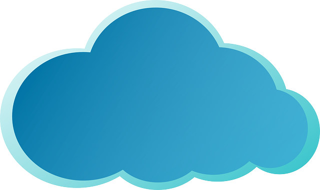 Blue Cloud Clip Art At Clker - Ulap Clipart (600x358), Png Download