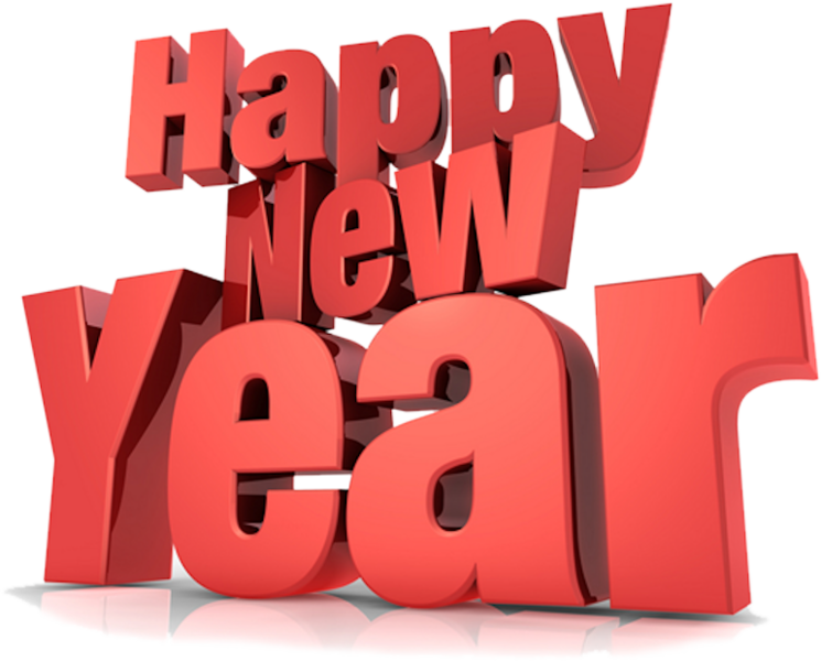 Happy New Year - Happy New Year Logo Png (745x600), Png Download