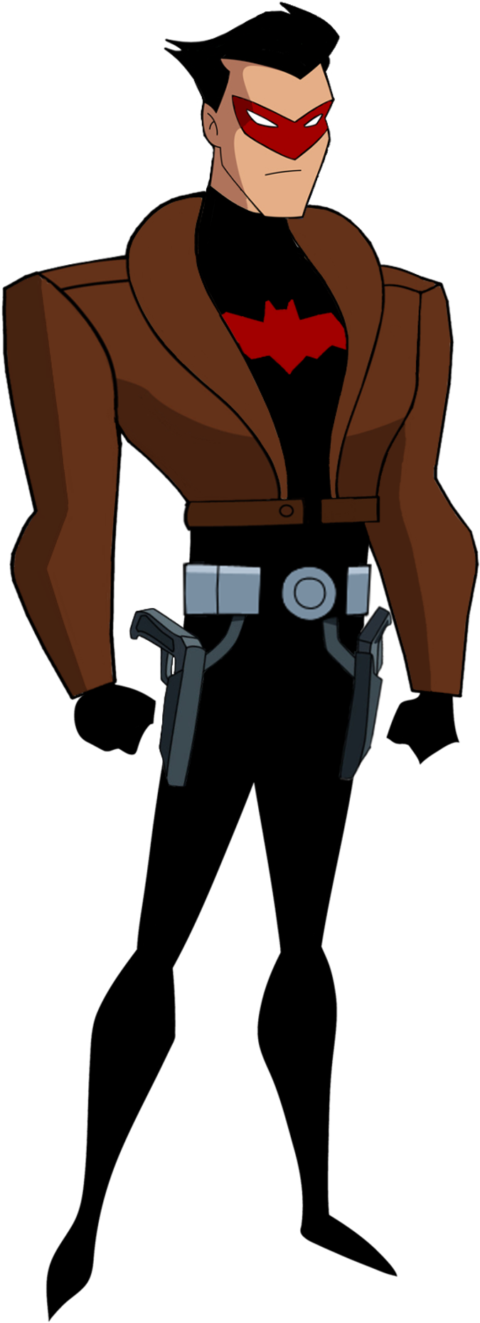 Batman Tas - Red Hood Batman The Animated Series (1024x2048), Png Download