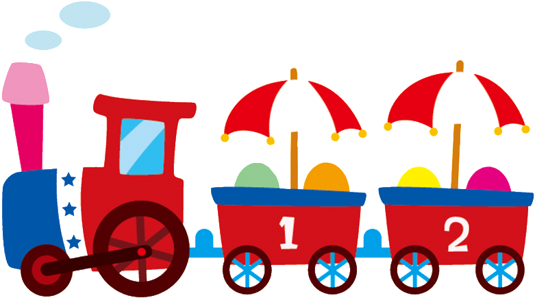 Small Train Toys Without Cutout Png Transparent Background - Cartoon Playground (1024x1024), Png Download