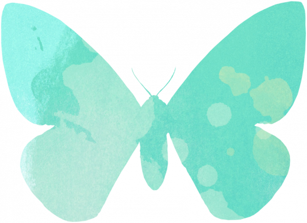Watercolor Butterfly Png - Watercolor Painting (600x436), Png Download