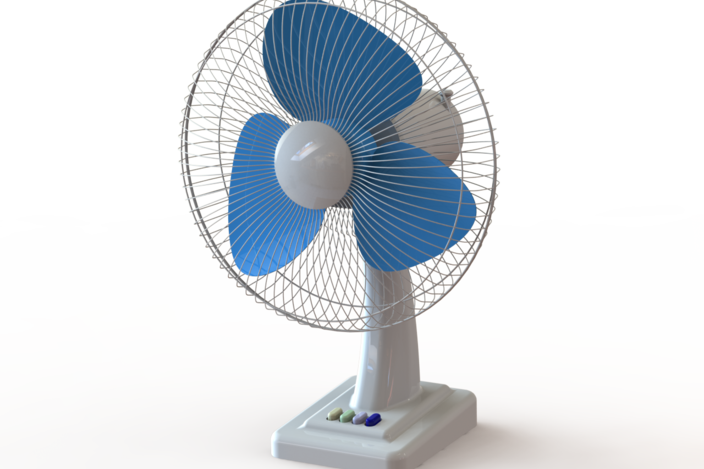 Table Fan - Fan (704x469), Png Download