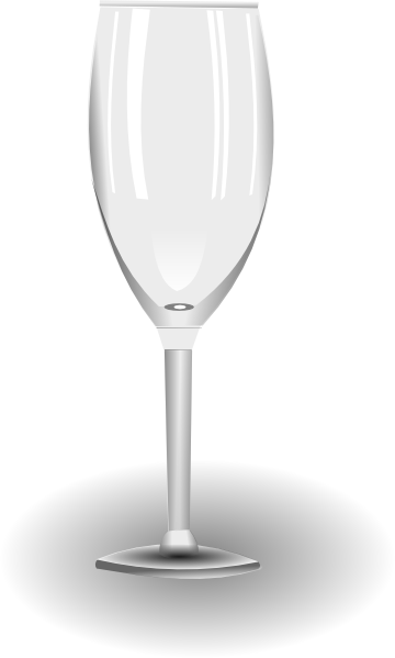 Image Transparent Download Empty Wine Glass Clip Art - Transparent Wine Glass Png (360x599), Png Download
