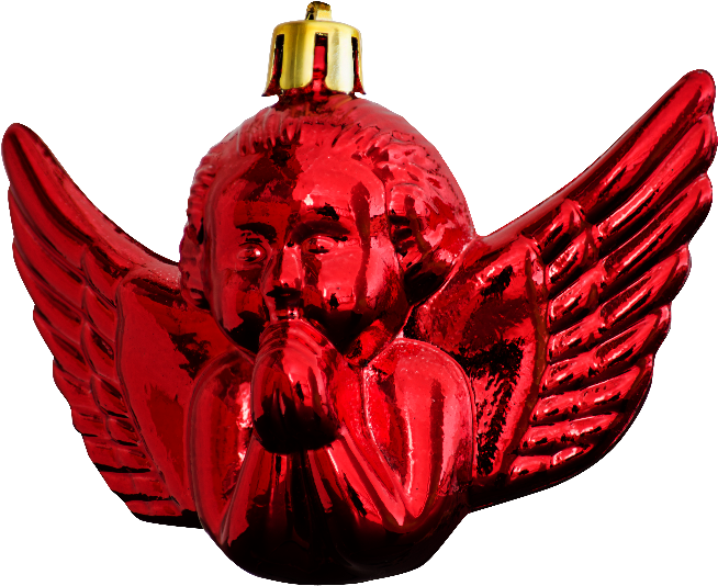 Christmas Ornament Angel Png Free - Eagle (800x600), Png Download