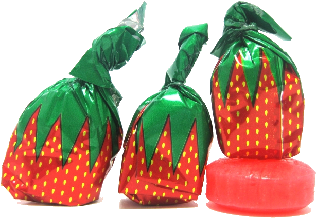 Strawberry Hard Candy (640x439), Png Download