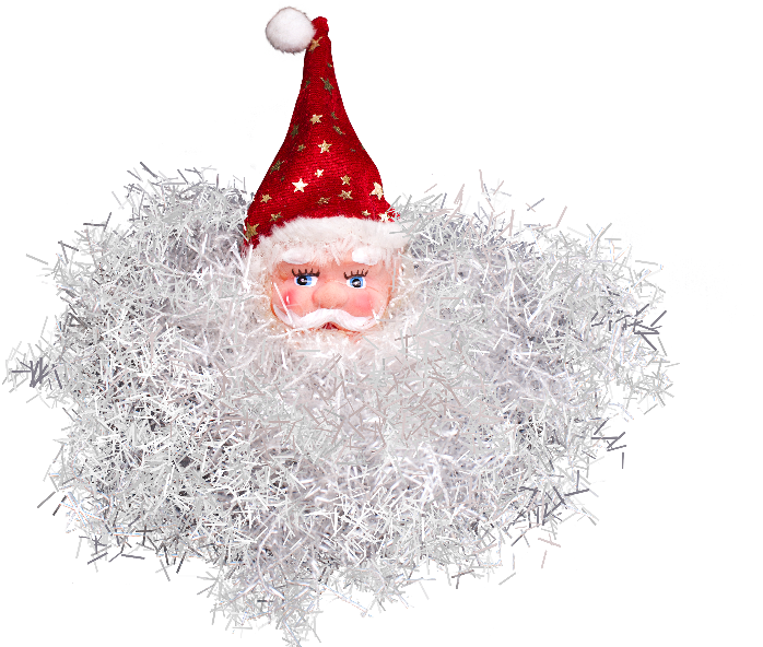 Free Santa Claus Head Png - Beard (800x600), Png Download