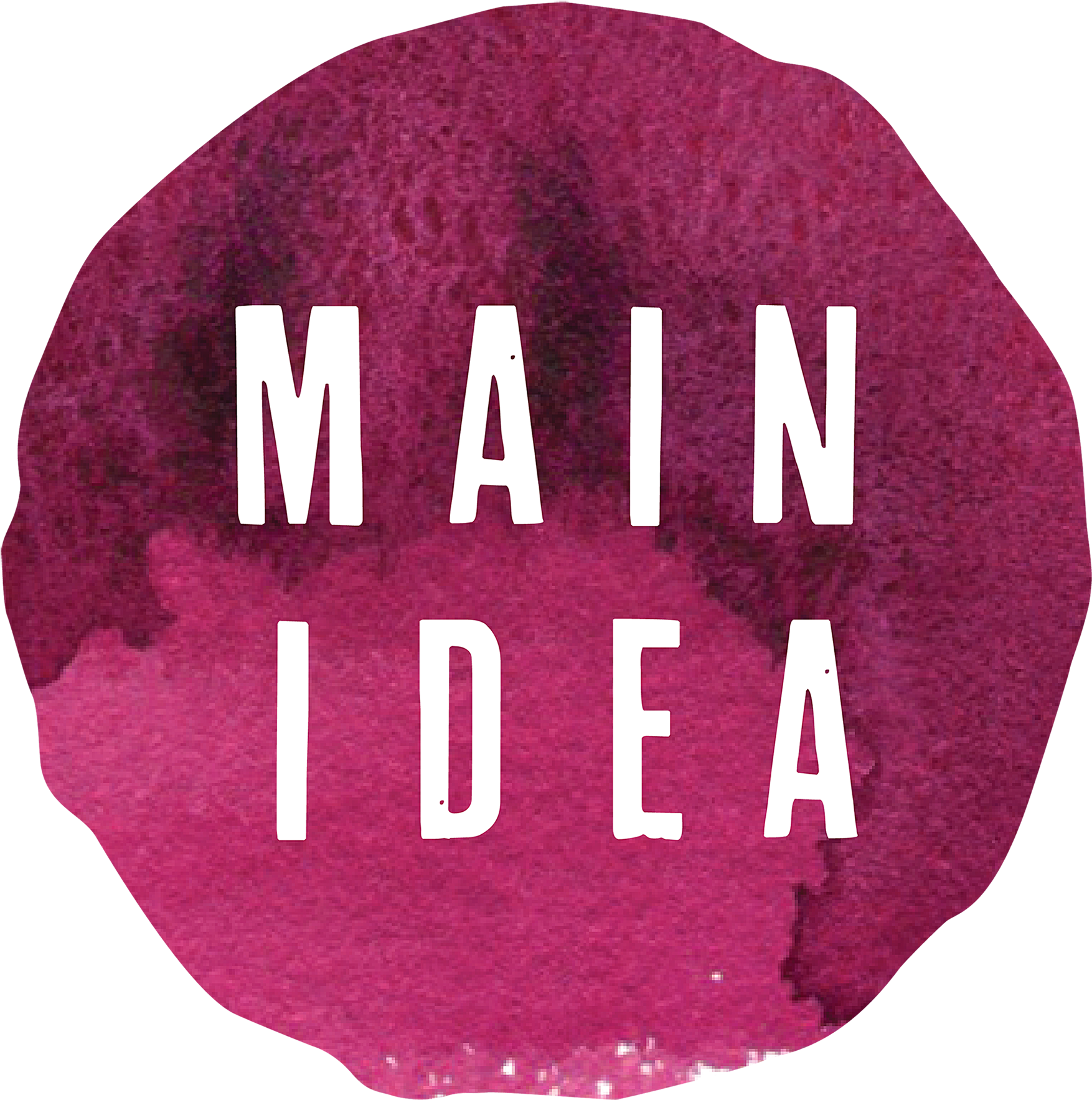 Main Idea Youth & Arts - Illustration (1800x1800), Png Download