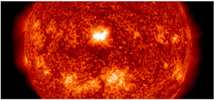 Humongous Solar Flare - 4kx4k (300x200), Png Download