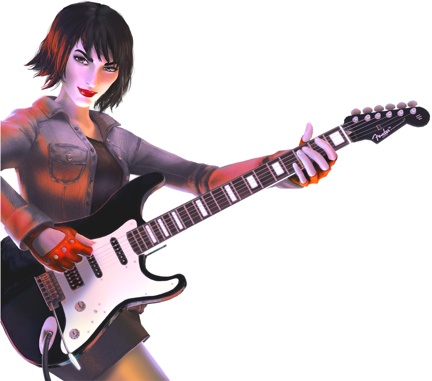 Middle Grass 02 Oct 2018 - Electric Guitar (862x773), Png Download