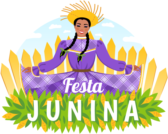 The Design Of The Poster Of The Festa Junina With A - Illustration (640x640), Png Download
