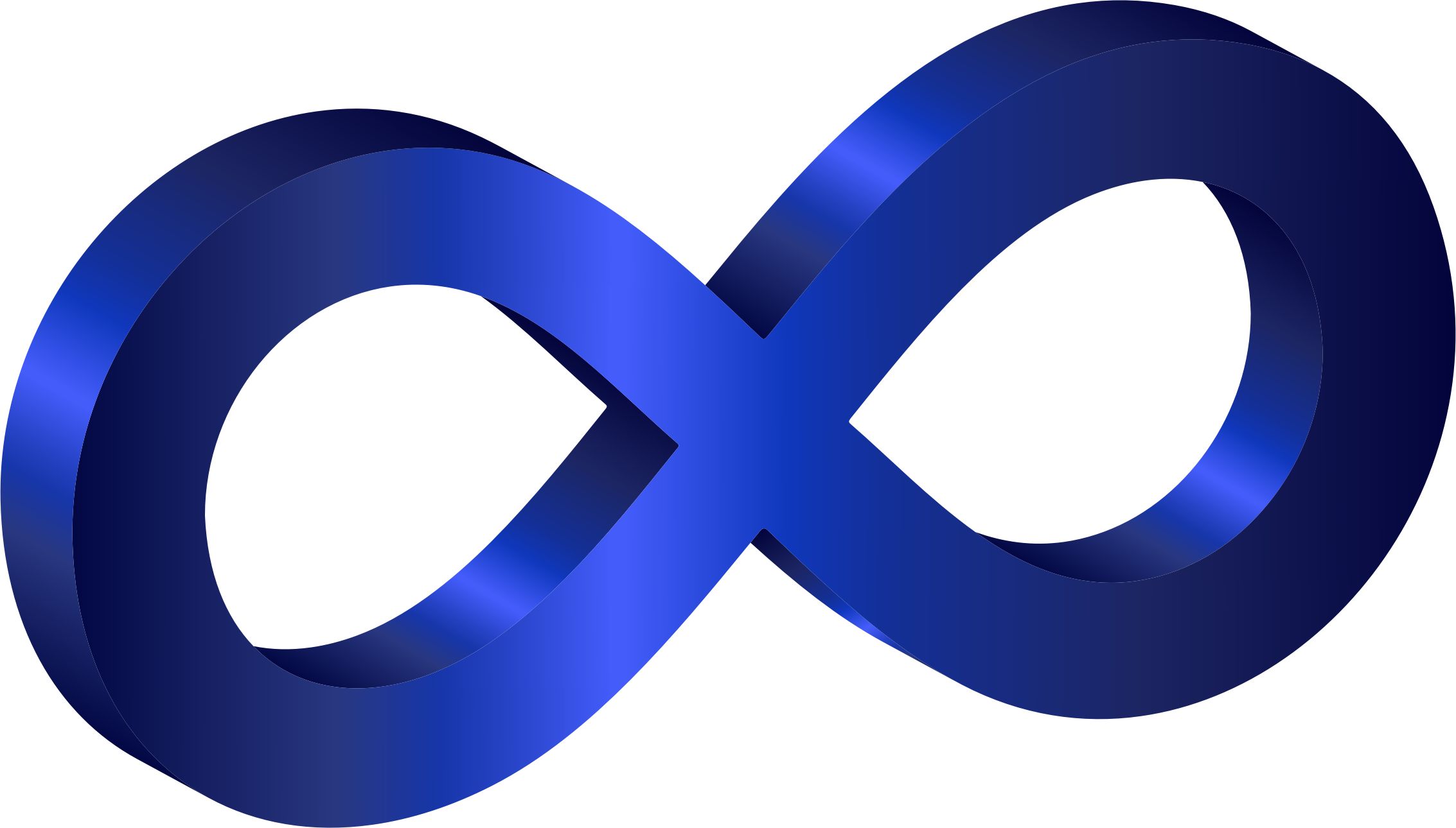 This Free Icons Png Design Of 3d Infinity Symbol Variation (2266x1290), Png Download