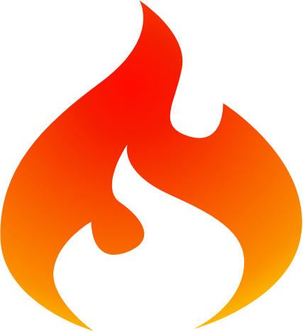 New Flame Icon - Flame Clipart (427x468), Png Download