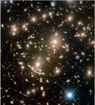 Asteroids In Hubble Frontier Field Abell - Introduction To Modern Astrophysics By Bradley W. Carroll (640x360), Png Download