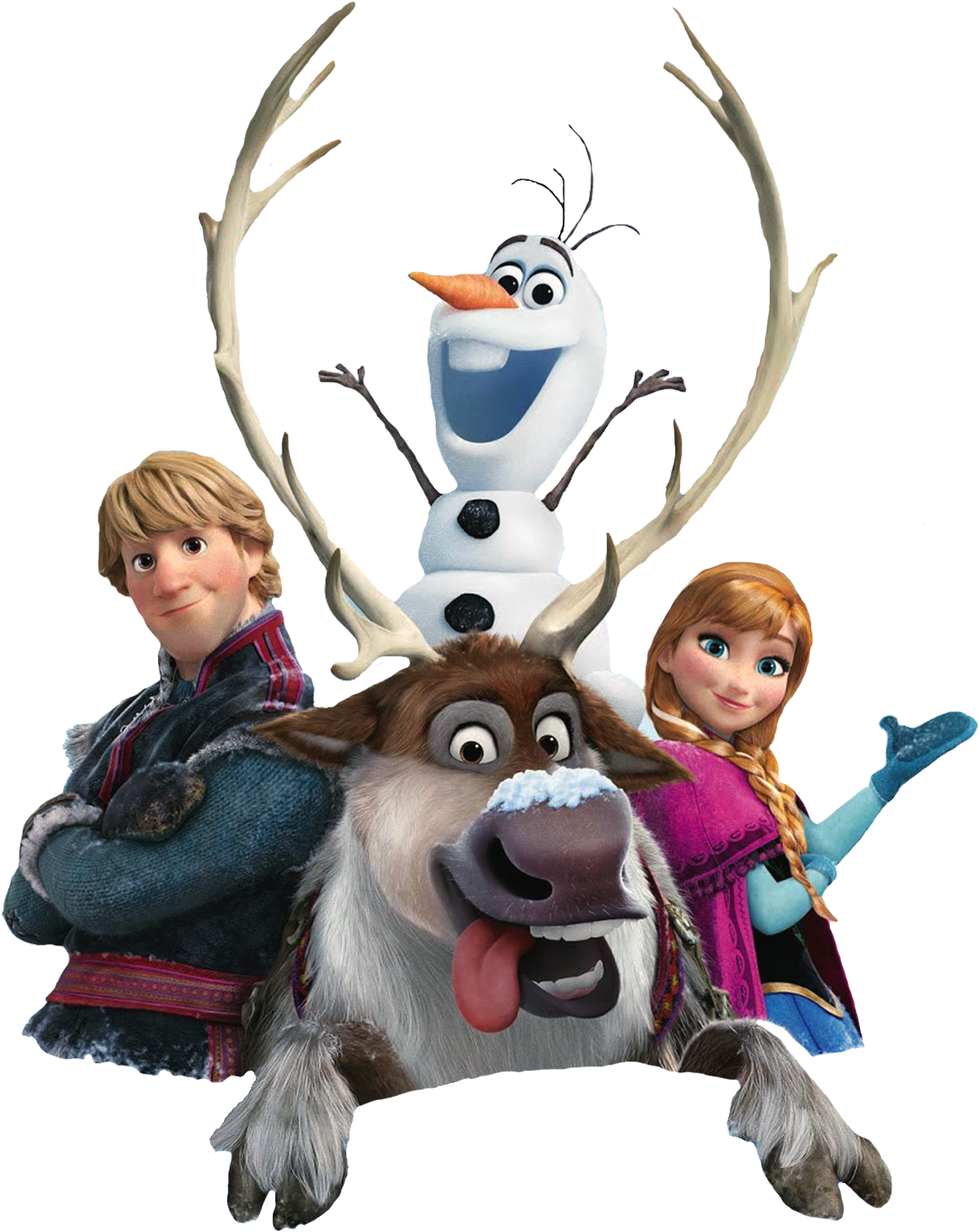 Frozen Clipart Easter - Mini Display Port Male To Hdmi + Vga + (1228x1539), Png Download