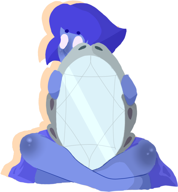 Water Witch By Lostmypen - Cartoon (1024x1024), Png Download