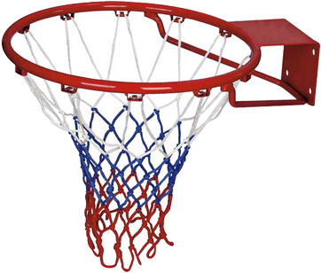 Free Icons Png - Basket Ball Ring Png (390x469), Png Download