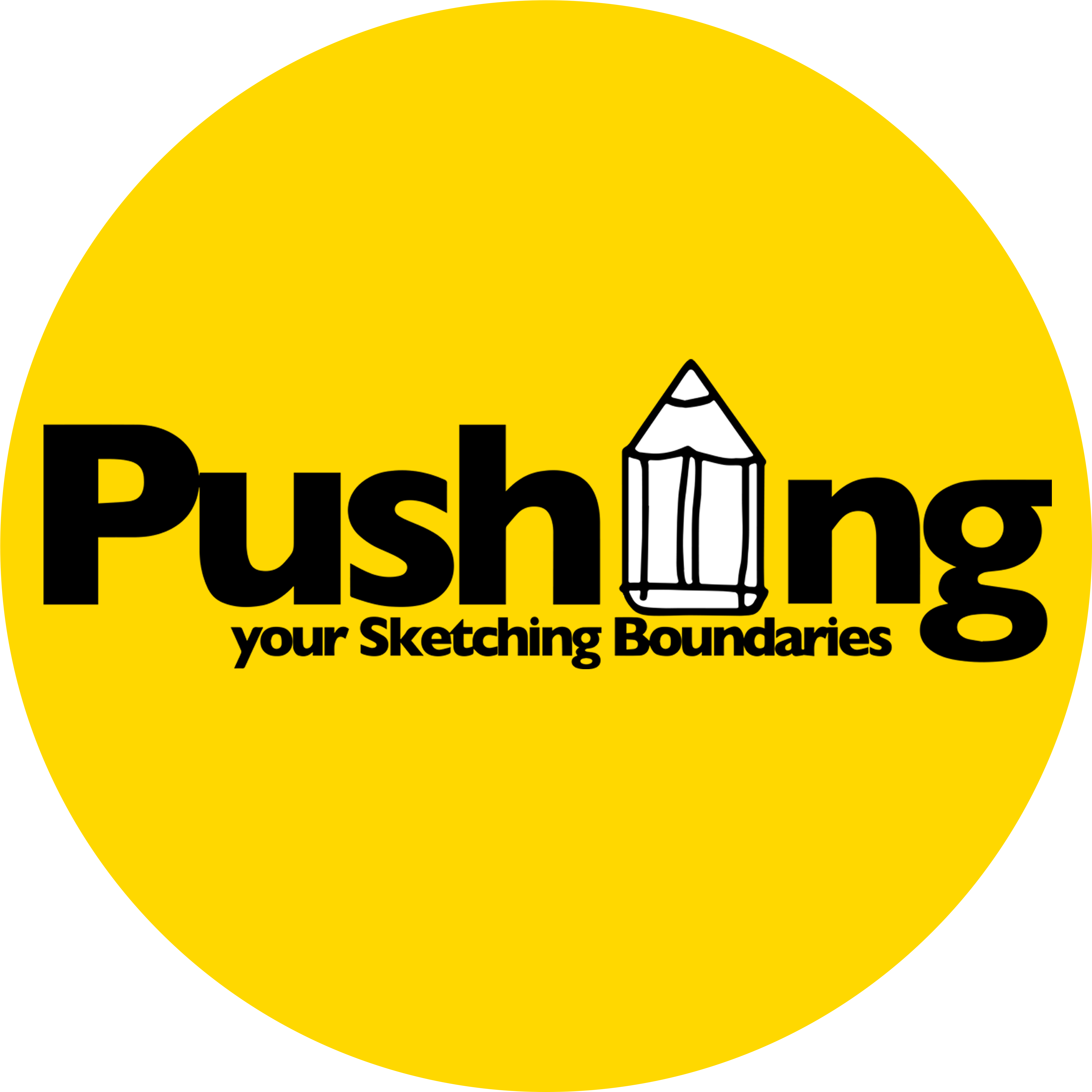 Pysb Pushing Your Sketching Boundaries - Sketch (4535x4535), Png Download