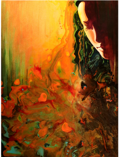 Harvest Halo - Modern Art (500x500), Png Download