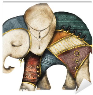 Animal, Ethnic - Watercolor Painting (400x400), Png Download