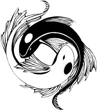 Share This Article - Yin And Yang Fish Tattoo (650x438), Png Download