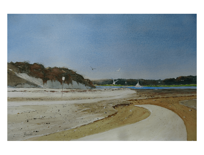 Day Is Done - Shore (700x530), Png Download