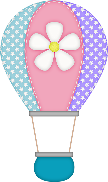 B *✿* Balloon Clouds, Baby Boy Balloons, Applique Patterns, - Pink Elephant Clipart Baby Shower (468x750), Png Download