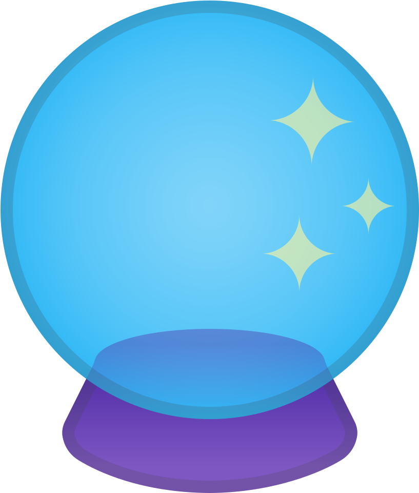 Crystal Ball Icon - Icon Crystal Ball Png (1024x1024), Png Download