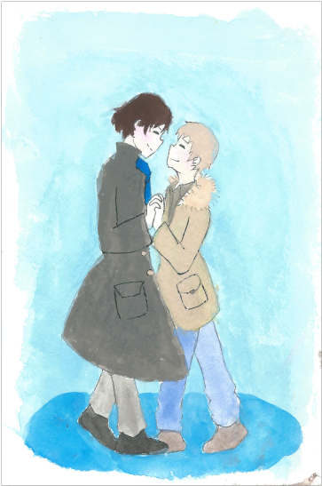 Watercolour Thing - Illustration (500x647), Png Download