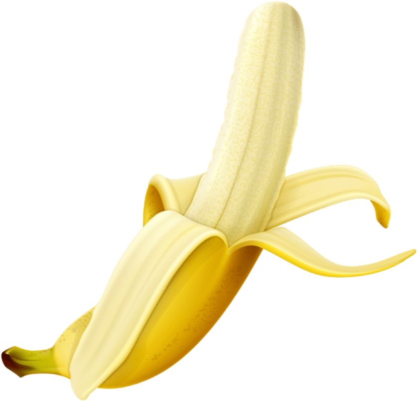 Download Transparent Banana Png Highquality Image Peeled Banana Png