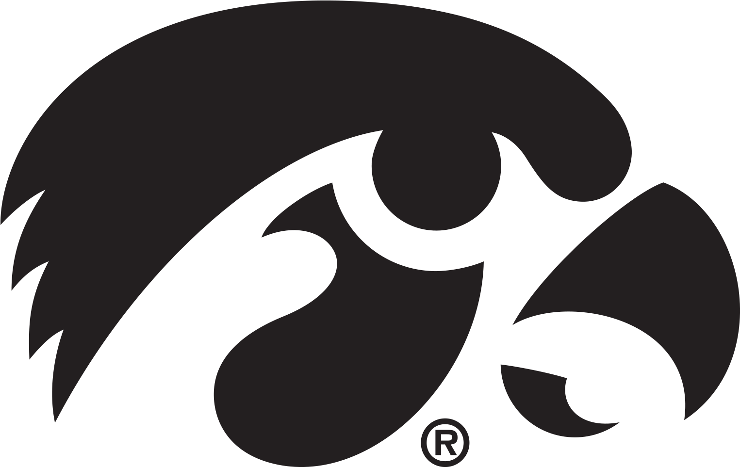 Iowa Hawkeyes Svg (2000x1500), Png Download