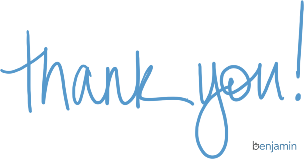 Thank You - Thank You Transparent Background (1000x525), Png Download