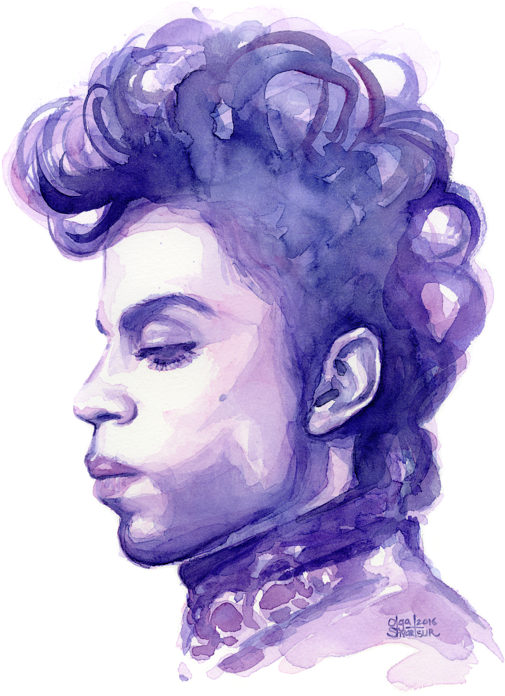 Bleed Area May Not Be Visible - Prince Singer Art (515x700), Png Download