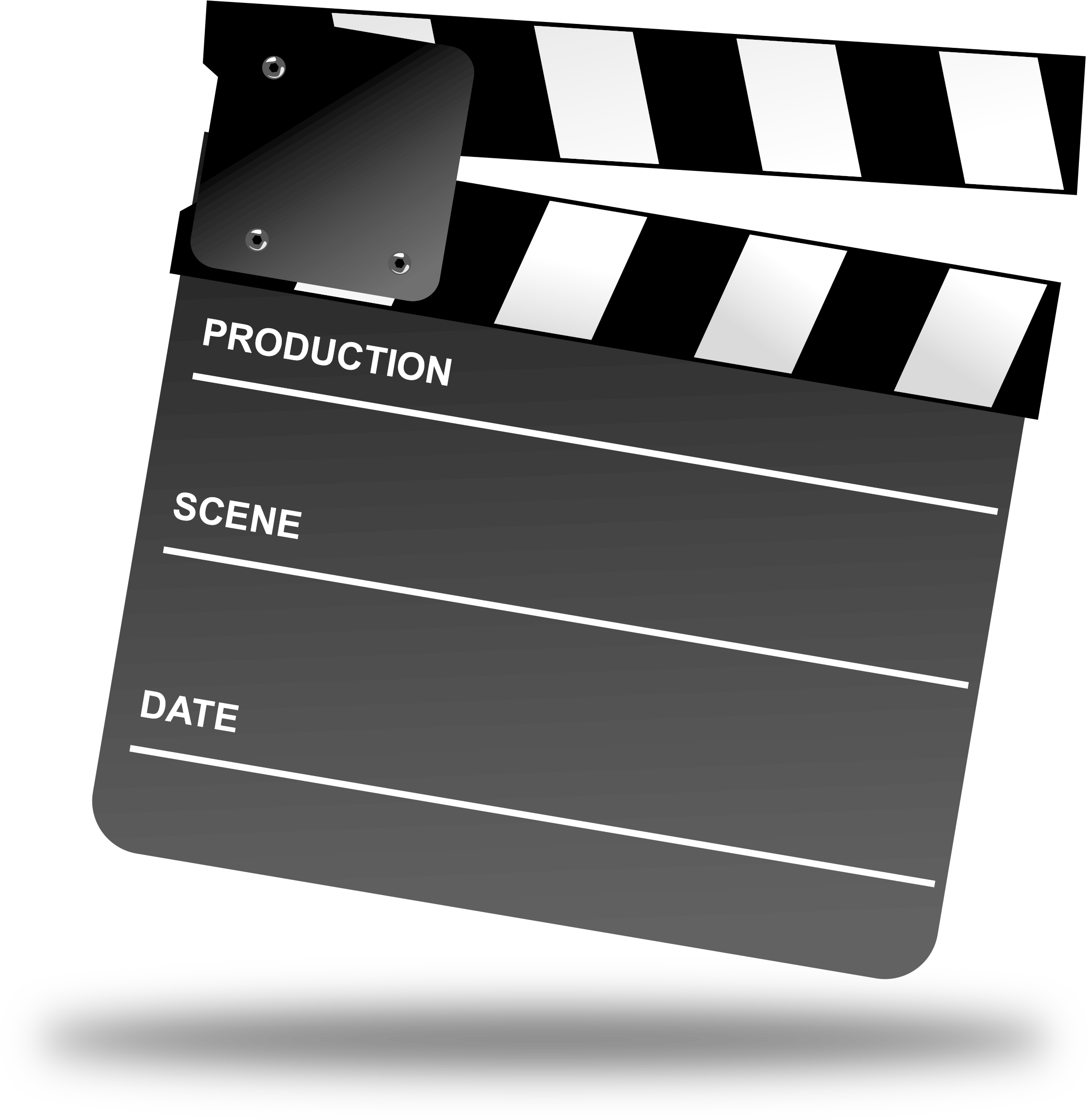Download Clapperboard Free Png Photo Images And Clipart - Film Clapper Board Png (2400x2400), Png Download