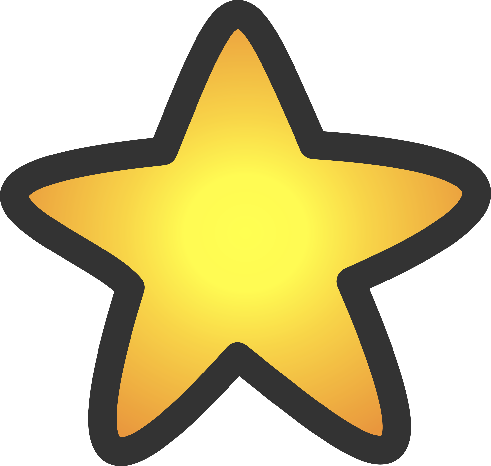 Picture Library Stock Gold Star Panda Free Images Goldstarclipart - Star Clipart Png (1979x1879), Png Download