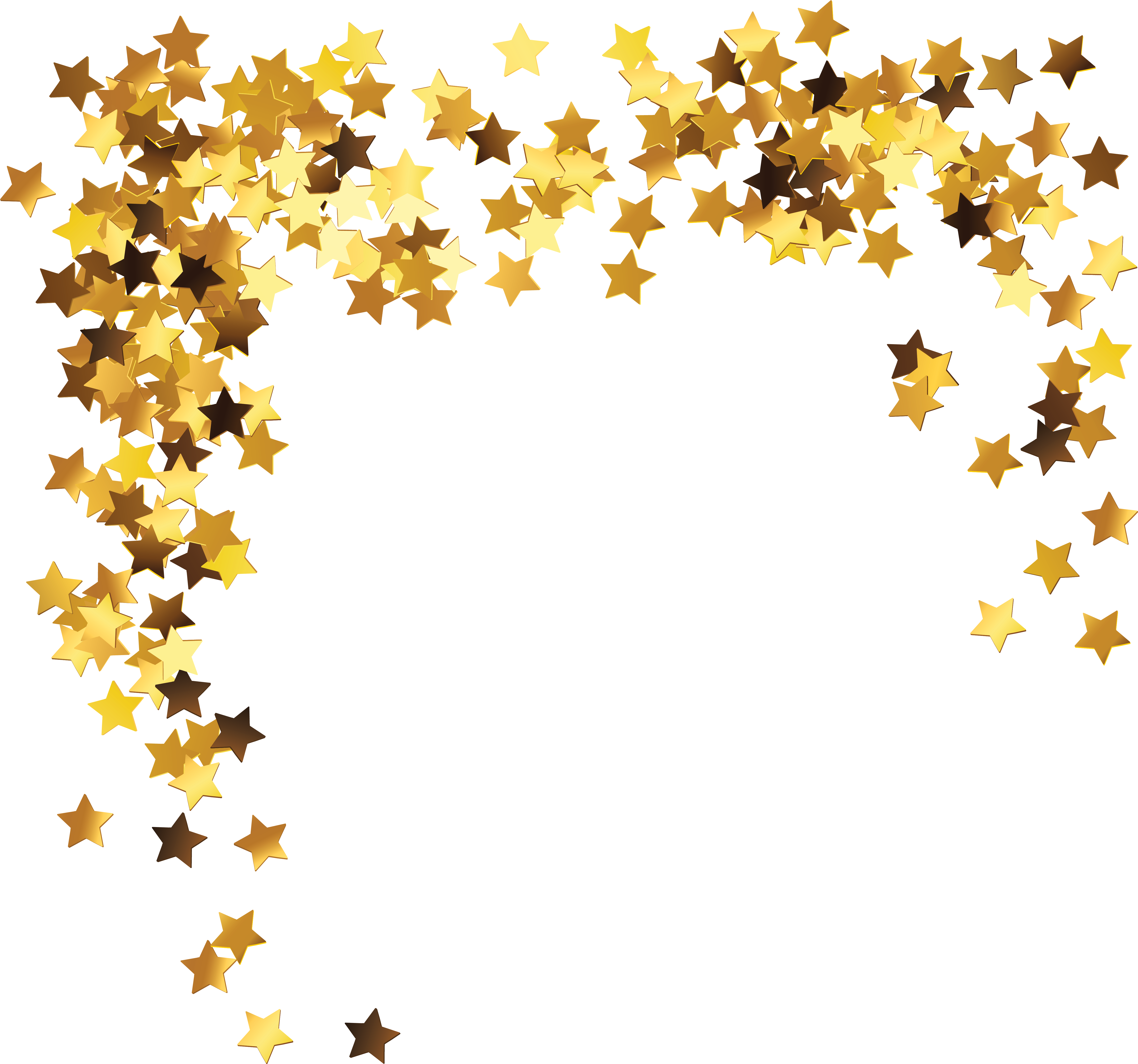 Download Gold Stars Decoration Png Clipart Picture Gold Stars Clip Art Full Size Png Image Pngkit