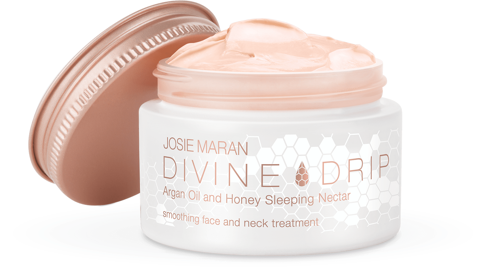 Divine Drip Argan Oil And Honey Sleeping Nectar - Josie Maran Divine Drip Honey Butter Balm (600x600), Png Download