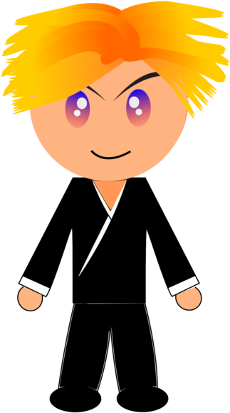 Anime Download Drawing Chibi Computer - Clip Art (750x750), Png Download