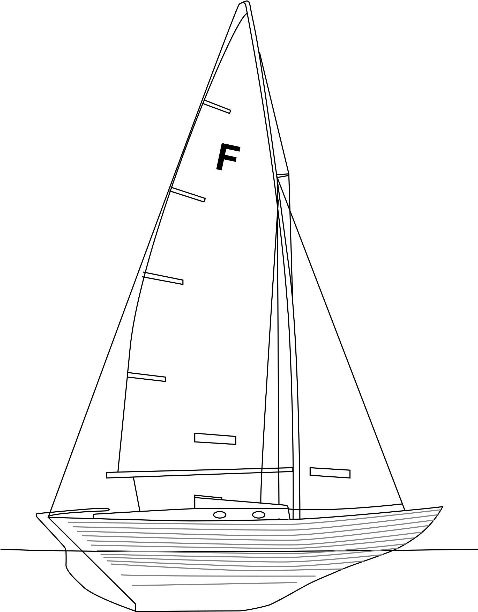 Wikipedia, The Free Encyclopedia - Discoverer 18 Sailboat (2000x2500), Png Download