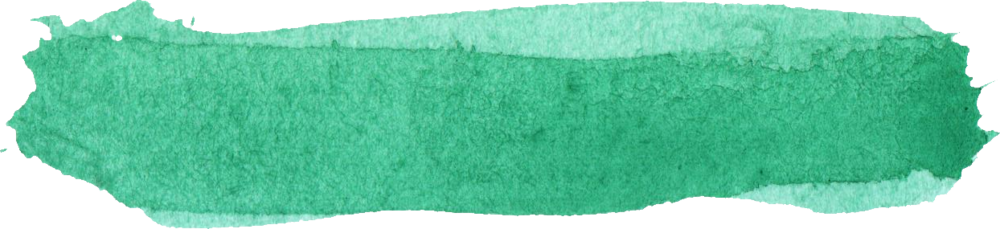 Green Watercolor Brush Stroke 11 - Watercolor Painting (1000x229), Png Download