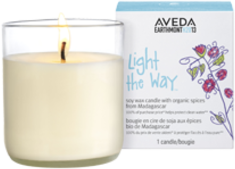 Av Acpl01 - Aveda 'light The Way' Earth Month 2013 Candle (953x1200), Png Download