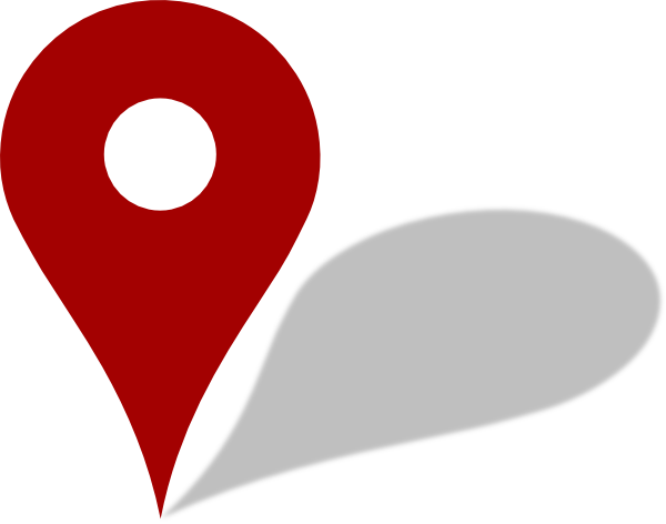 Map Red Pin - Pin Png (600x472), Png Download