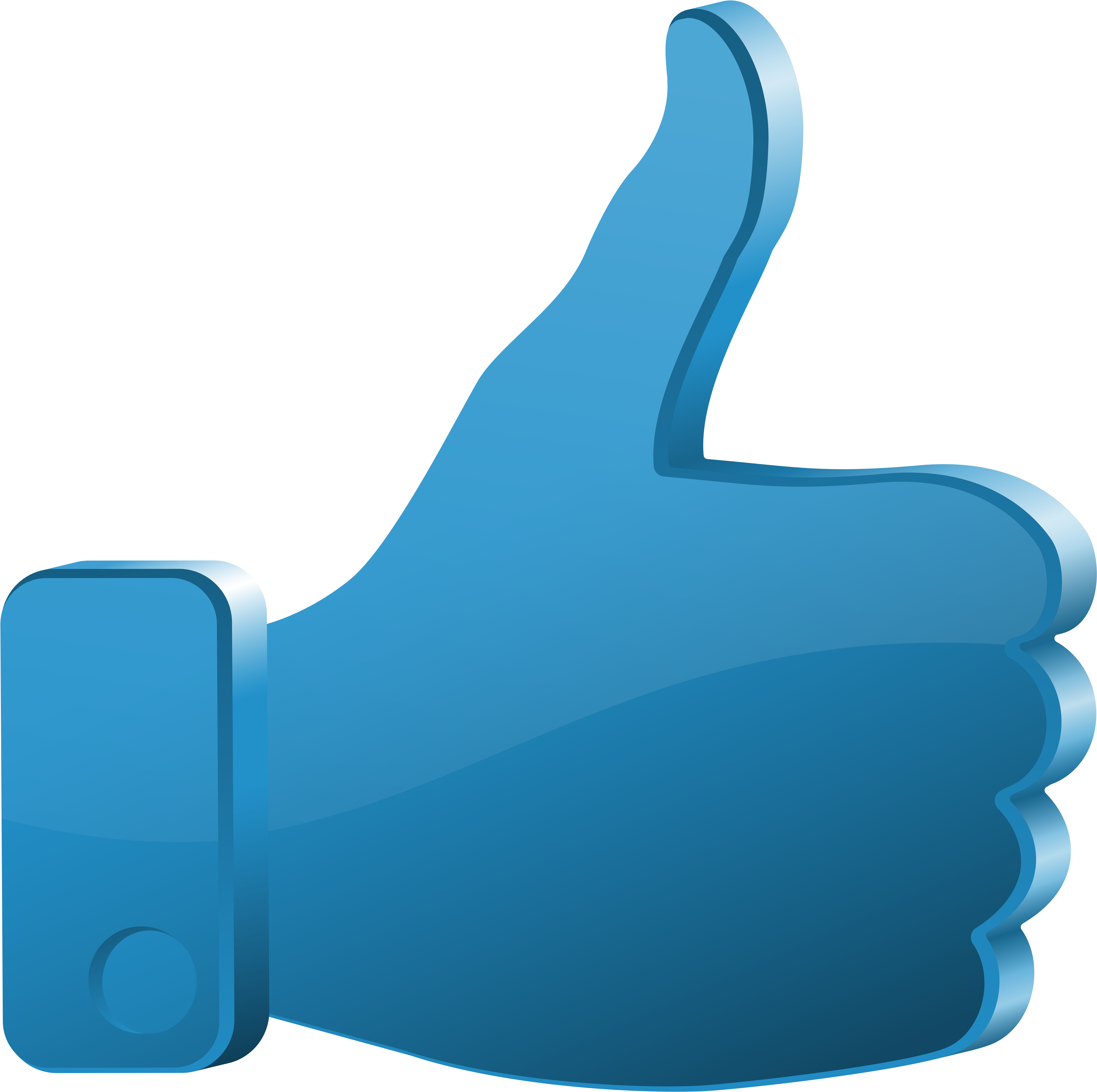 Thumbs Up Png (8000x7917), Png Download