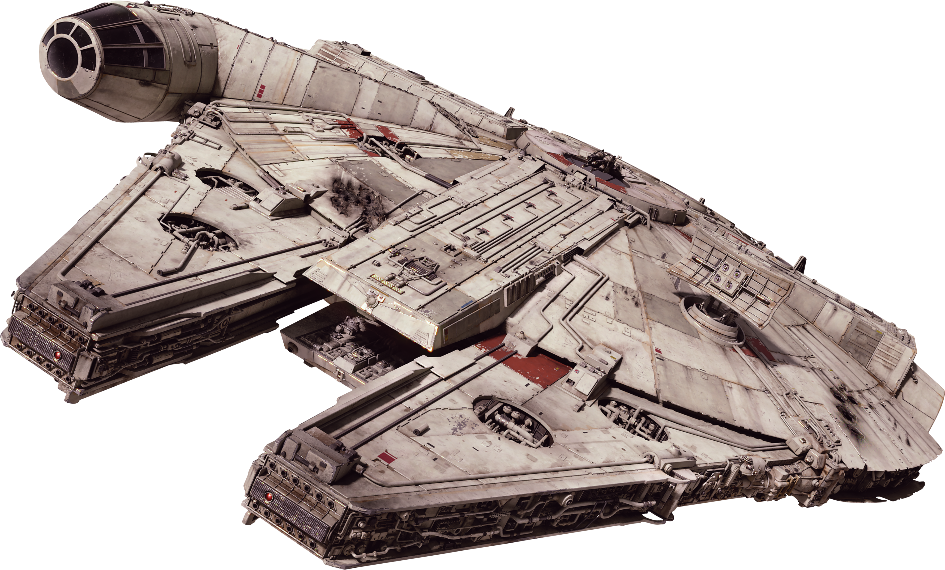 Millennium Falcon Png (4100x2550), Png Download