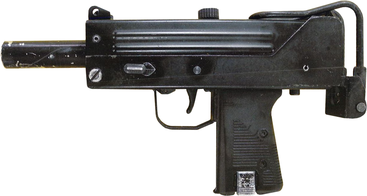 Gun Picture Black And White Stock - Mac Gun Png (1260x706), Png Download