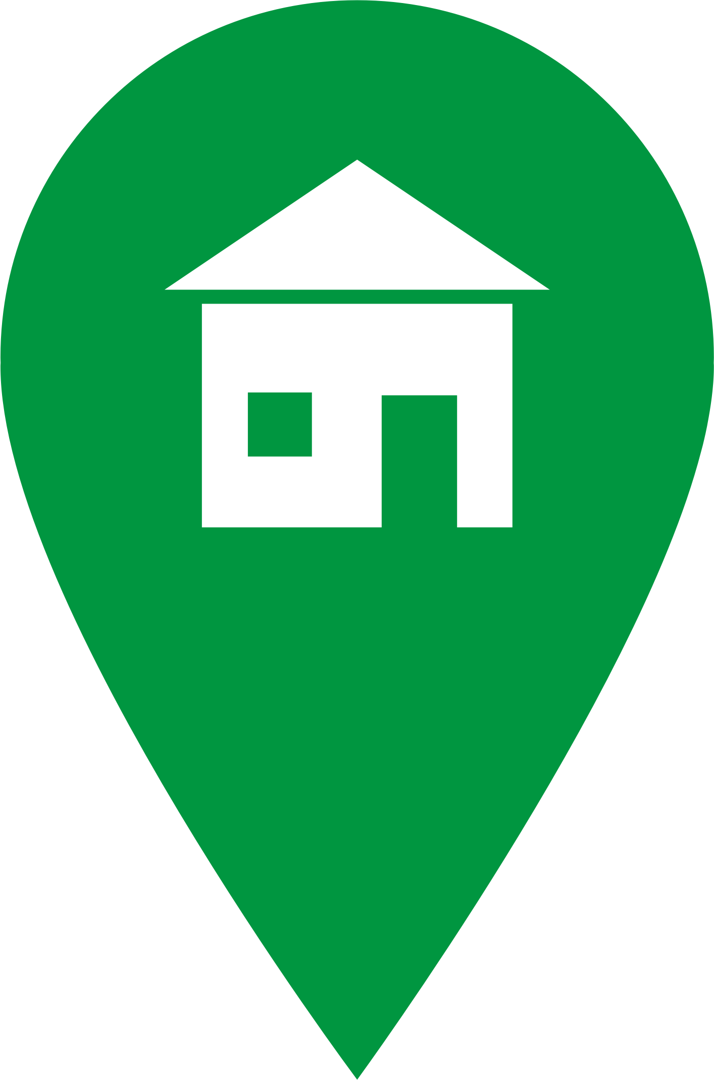 Google Location Icon Color Icons Green Home - Location Icon Png Green (503x800), Png Download