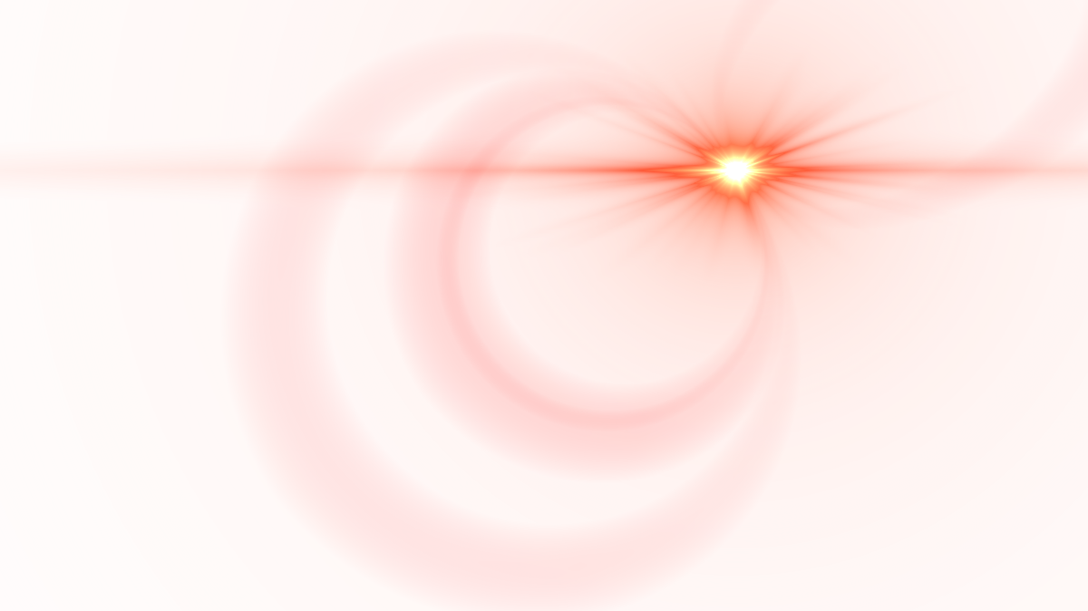 Side Red Lens Flare Png Image - Red Lens Flare Png (1200x674), Png Download
