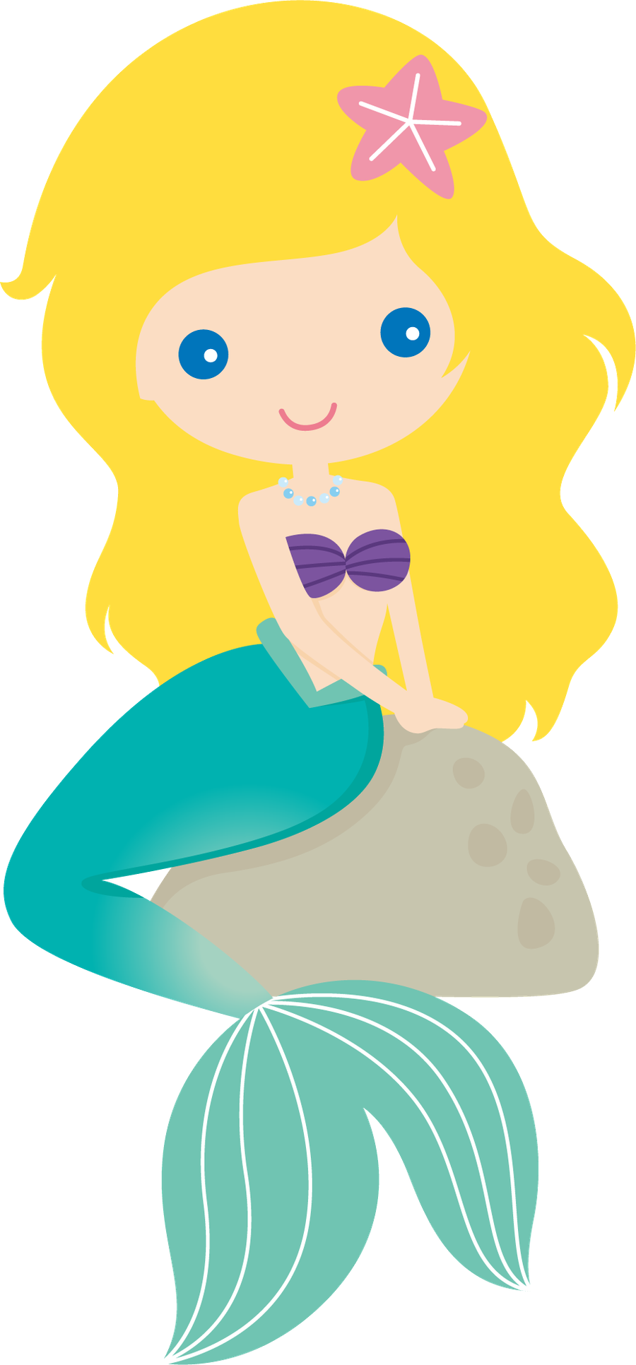 Bp 0135 - Mermaid Clipart Kids (286x613), Png Download