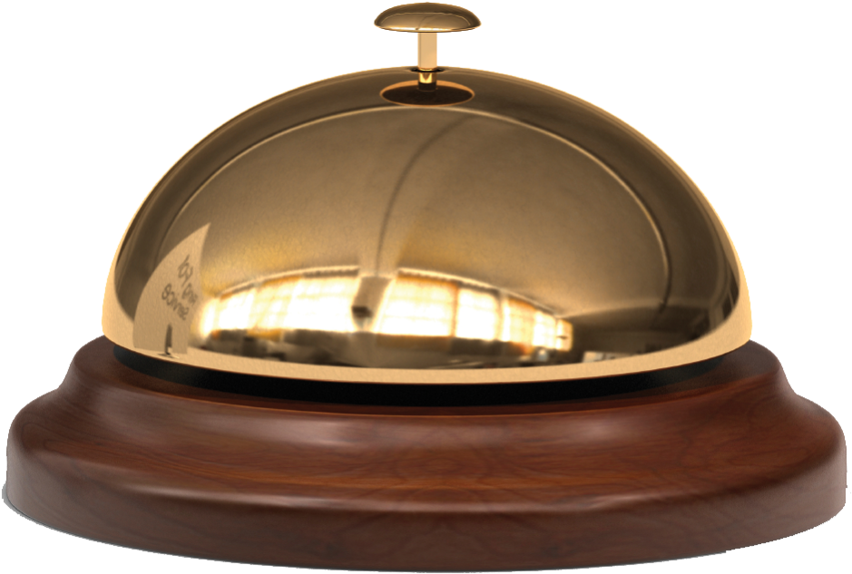 Desk Bell Png (1024x688), Png Download