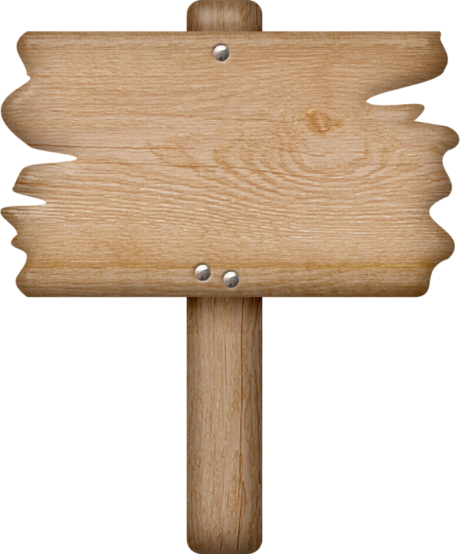 Cartoon Wood Sign Png - Blank Sign Clip Art (415x500), Png Download
